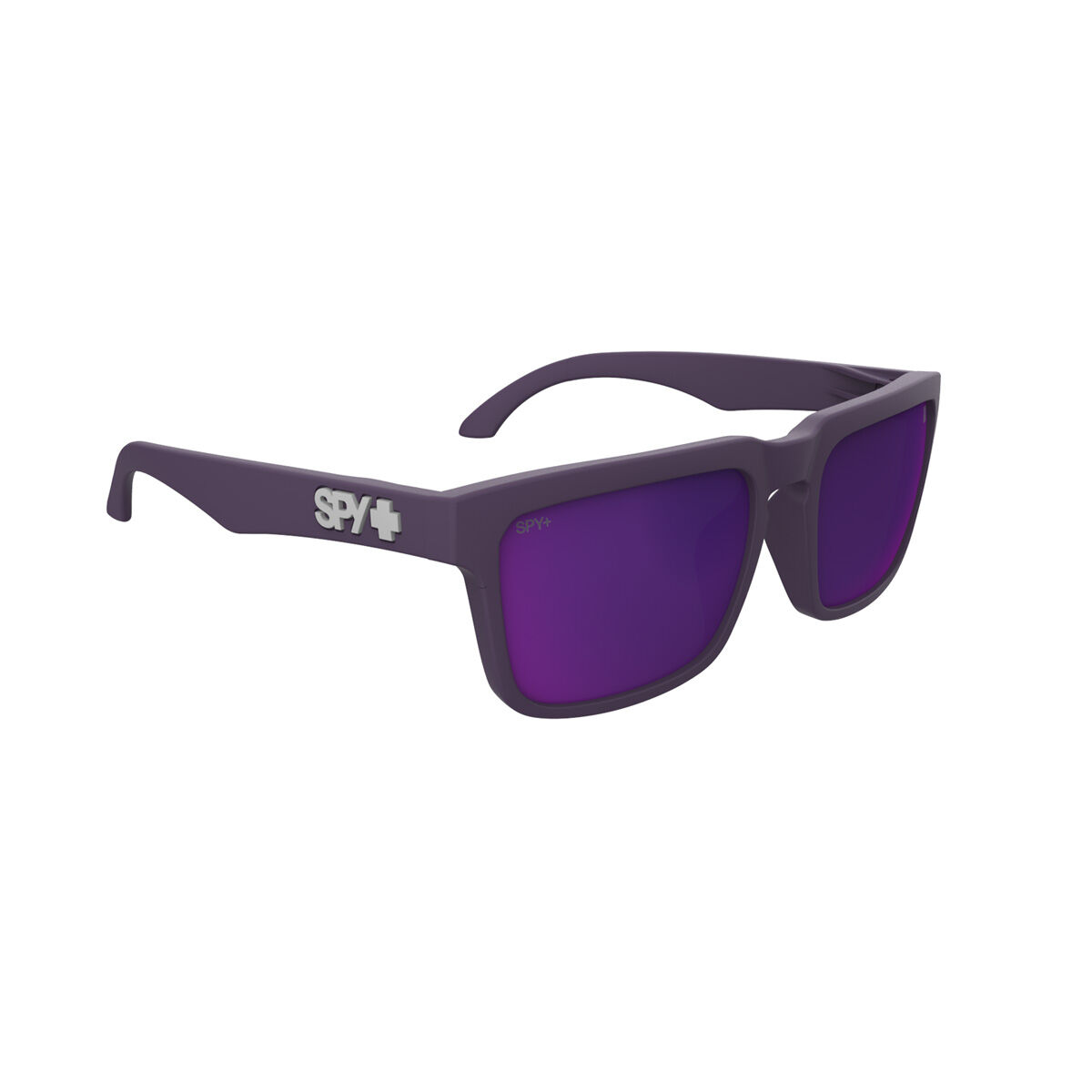 HELM, Matte Plum-Happy Gray Green Dark Purple Spectra Mirror, hi-res image number null